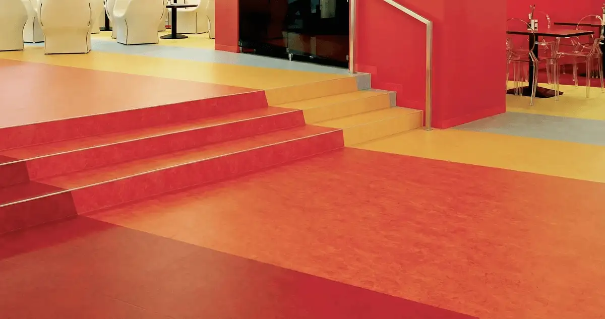 Snack bar with beautiful professionally installed linoleum flooring in Milwaukee, WI